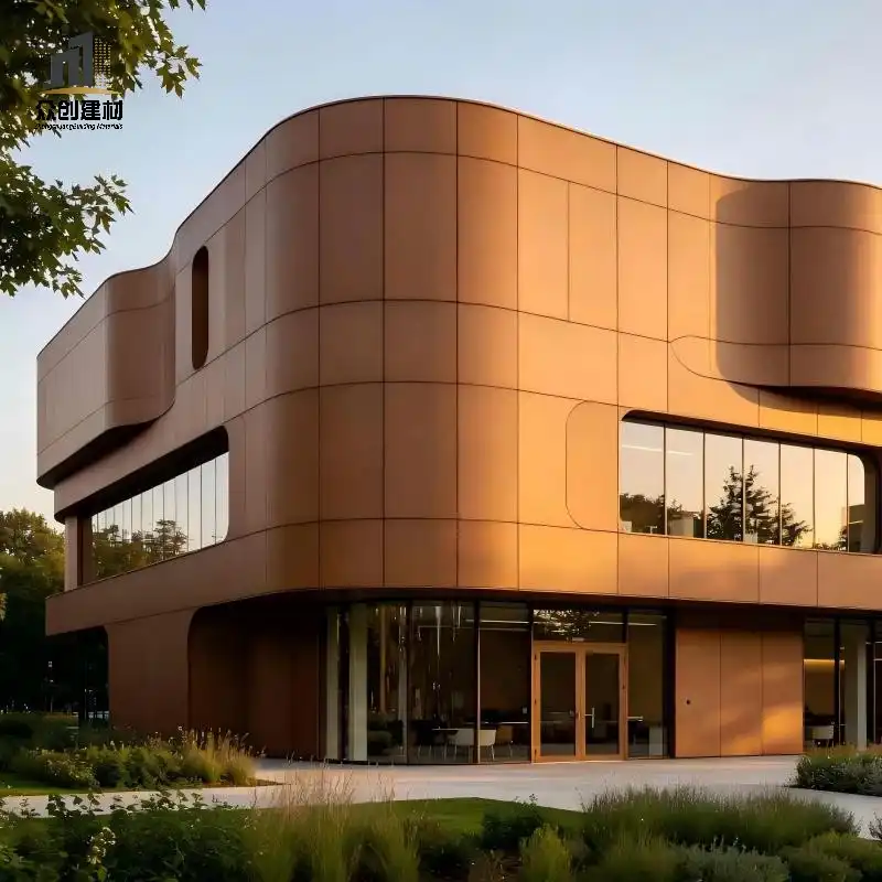 Commercial Office Building Aluminum Facade Panels